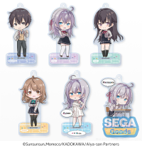 TV Anime "Alya Sometimes Hides Her Feelings in Russian" Chibi Acrylic Keychain Stand 1