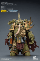 Death Guard Plague Marine Champion with Plasma Pistol and Power Fist 2