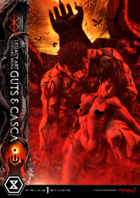 Legacy Art "Kentaro Miura"  Berserk  Guts & Casca 10