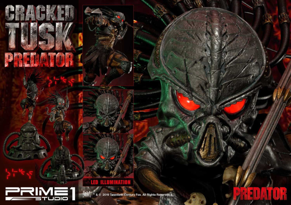 Premium Masterline Predator (Comics) Cracked Tusk Predator