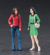 Hasegawa [FC06] 1:24 70’s GIRLS FIGURE (Two kits in the box) - Scale Kits - photo 2