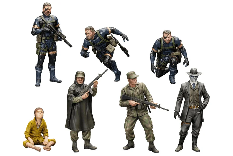 KOTOBUKIYA METAL GEAR SOLID GROUND ZEROES Set - Metal Gear series