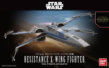 1/72 Resistance X-Wing Fighter
