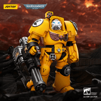 Imperial Fists Terminator 3 with Power Fist and Assault Cannon 11