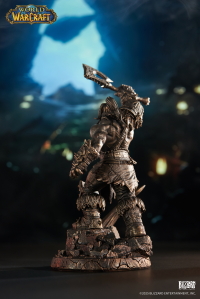 Blizzard World of Warcraft® Grommash Hellscream 1/10 Scale Bronze-Colored Edition Statue 3