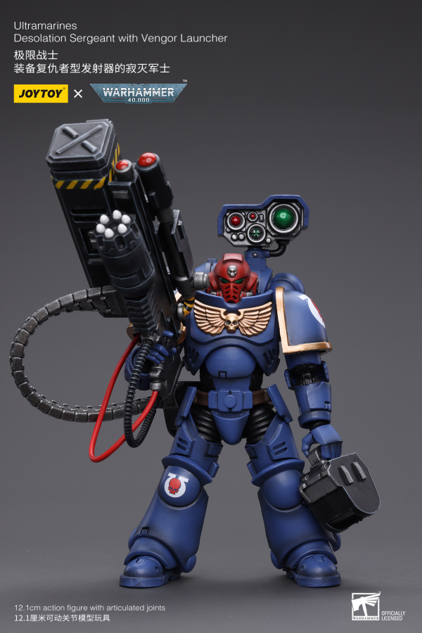 Ultramarines Desolation Sergeant with Vengor Launcher