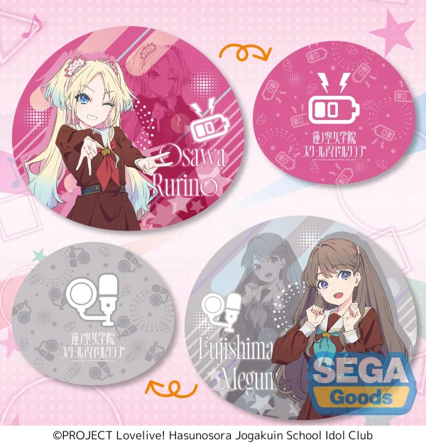 SEGA "Love Live! Hasu no Sora Jogakuin School Idol Club" PtZ Mocchiri Cushion Vol.3 - Love Live!
