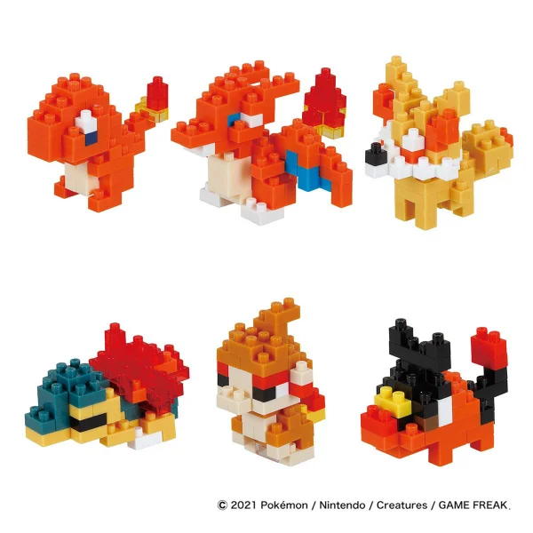 Kawada Pokémon Type Fire Set 1 - Pokémon