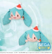 Fuwapetit NESOBERI (Lay-Down) "Hatsune Miku" Series M Plush "Hatsune Miku" Christmas 2023 1