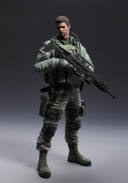 Capcom Figure Builder - Chris Redfield (Resident Evil 6)
