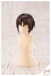 AFTER SCHOOL SHORT WIG TYPE: A [WHITE & CHOCOLATE BROWN] 3