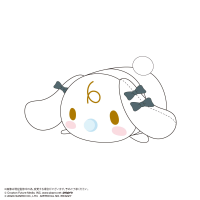 Hatsune miku×Cinnamoroll POTE KORO MASCOT BIG 2 (ITEM C) 1