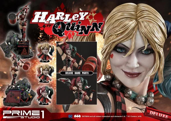 Prime 1 Studio Museum Masterline Batman (Comics) Harley Quinn Deluxe Version - DC Comics