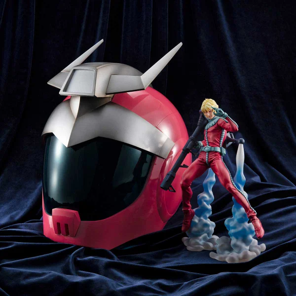 MegaHouse Char Aznable Normal Suit Helmet - Mobile Suit Gundam
