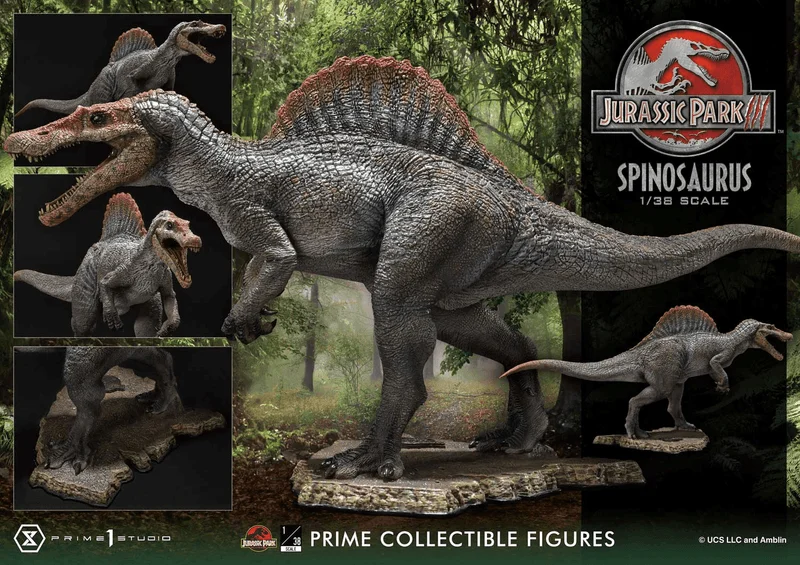Prime 1 Studio Prime Collectible Figures Jurassic Park III (Film) Spinosaurus - Jurassic Park