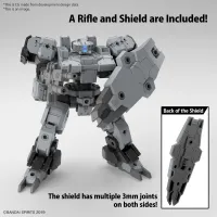 BANDAI HOBBY 30MM 1/144 eEXM-9  BASKYROTTO [GRAY] - 30 Minutes Missions (30MM) - photo 2