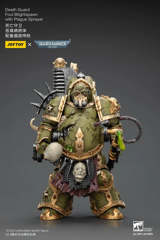 Death Guard Foul Blightspawn with Plague Sprayer