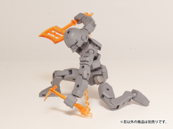 PLA ACT・OPTION・SERIES04：SHINOBI3 clear orange