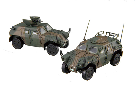 [Mi-18] 1/72 JGSDF Komatsu Light Armored Vehicle (Company Commander/Machine Gun Equipped Vehicle)