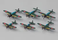Hasegawa [QG56] 1:450 IJN CARRIER-BASED AIRCRAFT SET - Kit Accessories - photo 2