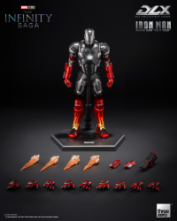 Marvel Studios: The Infinity Saga DLX Iron Man Mark 22 “Hot Rod” 1