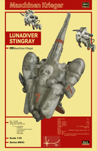 [MK03] 1:35 LUNADIVER STINGRAY 1