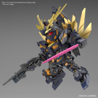 SD GUNDAM CROSS SILHOUETTE UNICORN GUNDAM 02 BANSHEE (DESTROY MODE) & BANSHEE NORN PARTS SET 1