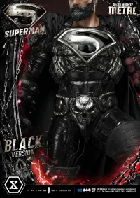 Prime 1 Studio Museum Masterline Dark Nights: Metal (Comics) Superman Black Version - DC Comics - photo 50