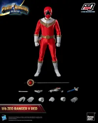 threezero Power Rangers Zeo - FigZero 1/6 Zeo Ranger V Red - Power Rangers - photo 1