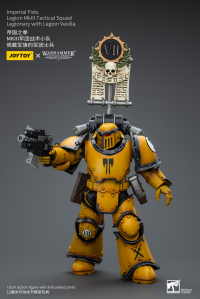 Imperial Fists   Legion MkIII Tactical Squad Legionary with Legion Vexilla 6