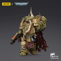 Death Guard Plague Marine Champion with Plasma Pistol and Power Fist 13