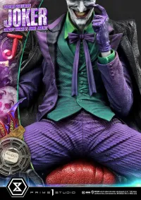 Prime 1 Studio Museum Masterline Batman (Comics) The Joker (Concept Design by Jorge Jimenez) DX Bonus Version - DC Comics - photo 3