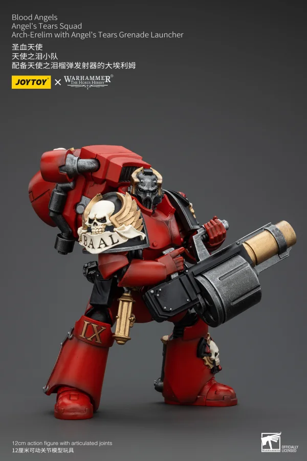 JOYTOY Blood Angels Angel's Tears Squad Arch-Erelim with Angel's Tears Grenade Launcher - Warhammer 40K