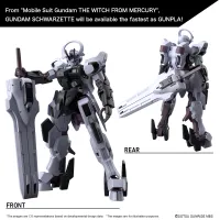 BANDAI HOBBY HG 1/144 GUNDAM SCHWARZETTE - Mobile Suit Gundam: The Witch from Mercury - photo 2