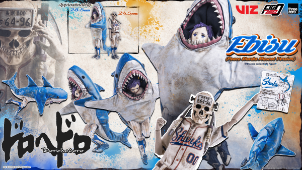 Dorohedoro - FigZero Ebisu (Peace Sharks Mascot Version)