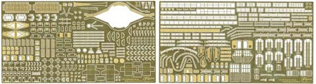 [ Equipment-202] 1/200 Genuine Photo-Etched Parts for Battleship Yamato (Bridge)
