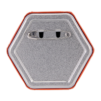 FLUFFY LAND Pinback Button Angry(re-run) 4