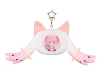 GoodSmile Moment Puella Magi Madoka Magica the Movie -Rebellion- Fluffy Keychain Pinback Button Case - Puella Magi Madoka Magica - photo 1