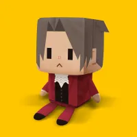 CAPCOM VOXENATION Plush Miles Edgeworth/Ace Attorney - The Great Ace Attorney - photo 2