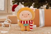 TOYZEROPLUS LuLu the Piggy Christmas - Gingerbread Man Lu Plush Keychain - LuLu The Piggy - photo 1