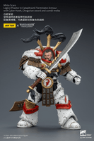 White Scars Legion Praetor in Cataphractii Terminator Armour with Cyber Hawk, Chogorian sword and combi-melta 5