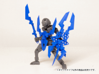 Pla Act Option Series08:Gimic knife2 blue 6