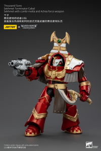 Thousand Sons Sekhmet Terminator Cabal Sekhmet With Combi-Melta And Achea Force Weapon 6