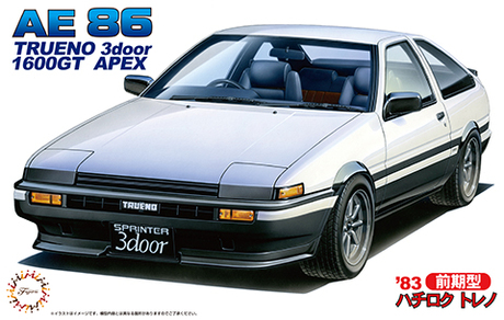 [ID-52] 1/24 Toyota AE86 Trueno "Early type" '83