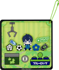 HUGGY Series Claw Machine Acrylic Keychain Isagi Yoichi 1