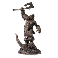 Blizzard World of Warcraft® Grommash Hellscream 1/10 Scale Bronze-Colored Edition Statue 13