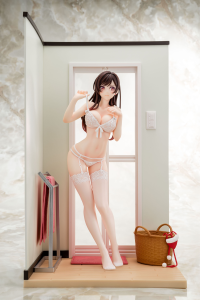 1/6 scaled pre-painted figure Rent-A-Girlfriend MIZUHARA Chizuru in see-through lingerie figure Angel White Ver. 23