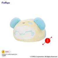 FuRyu Nemuneko Cat Pastel Panda Big Plush Toy -Blue- - Nemuneko - photo 1