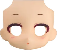 GOOD SMILE COMPANY Nendoroid Doll Customizable Face Plate - Narrowed Eyes: With Makeup (Almond Milk) - Figure Accessories - photo 2