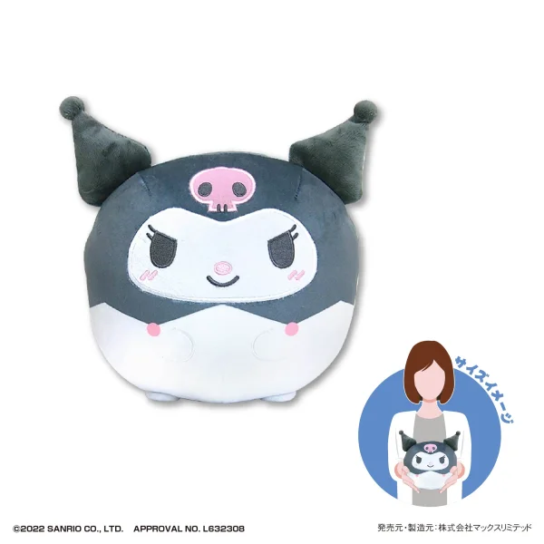 MAX LIMITED SANRIO CHARACTERS FUWA KORORIN M SIZE (D) KUROMI - Sanrio